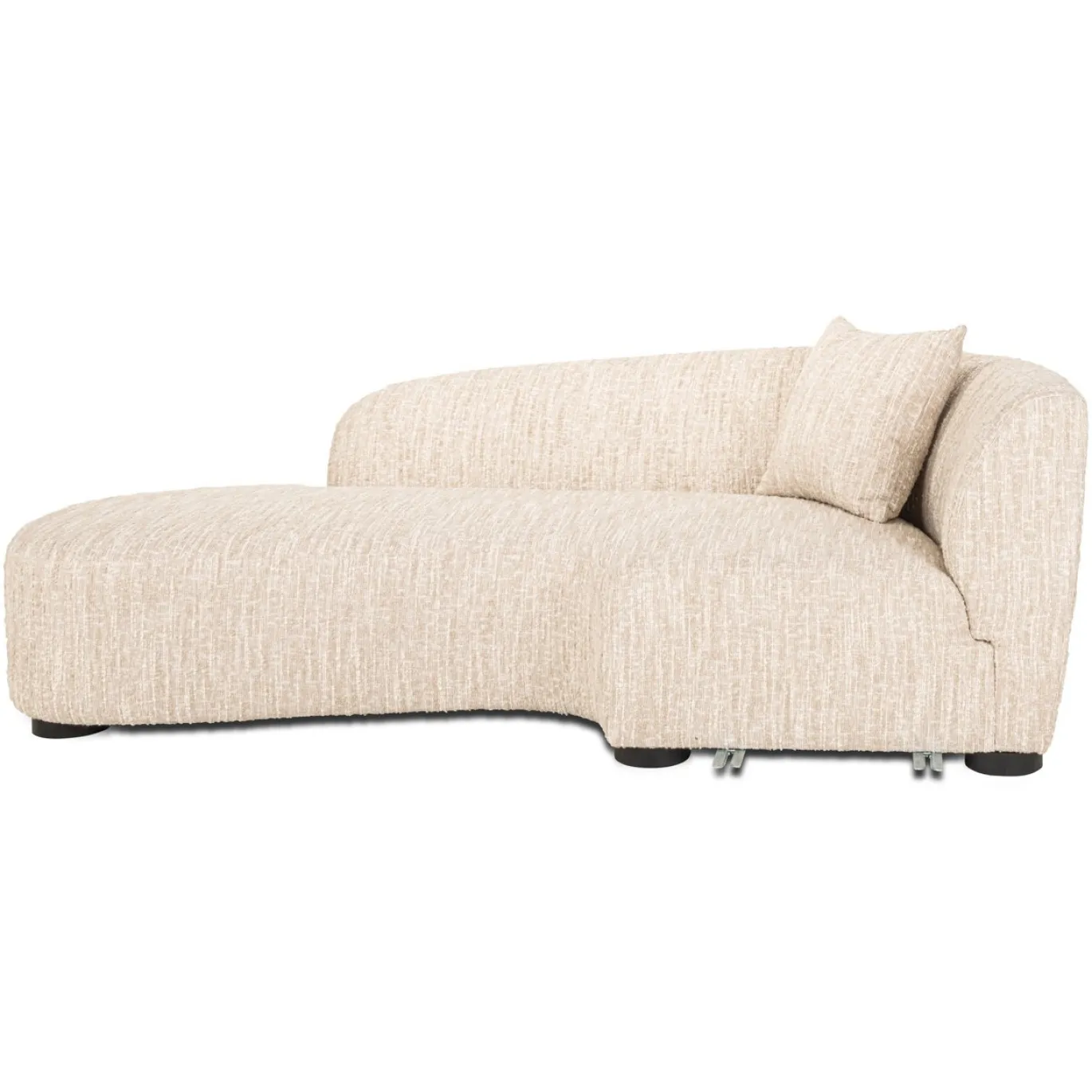 Richmond Bank Pandora Beige Angora Lounge Links
