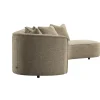 Richmond Bank Romero Zand Tweed Hocker Rechts Fire Retardant
