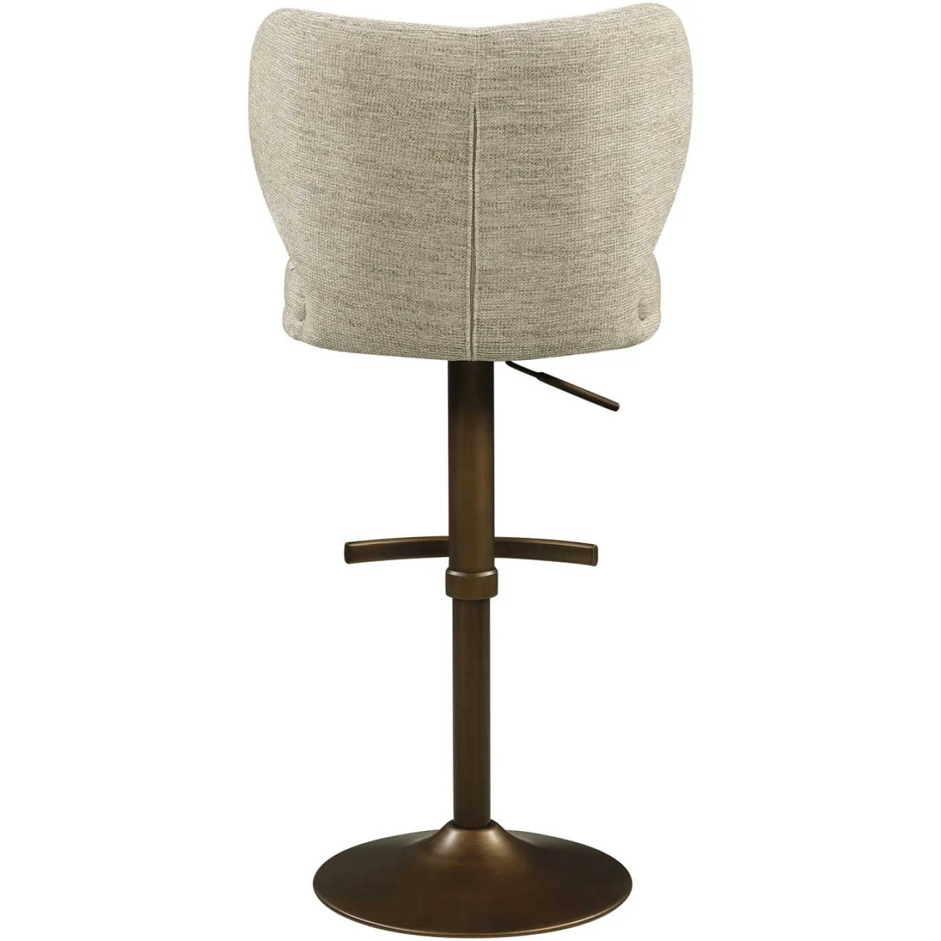 Richmond Barstoel Amely Naturel Softweave Draaibaar