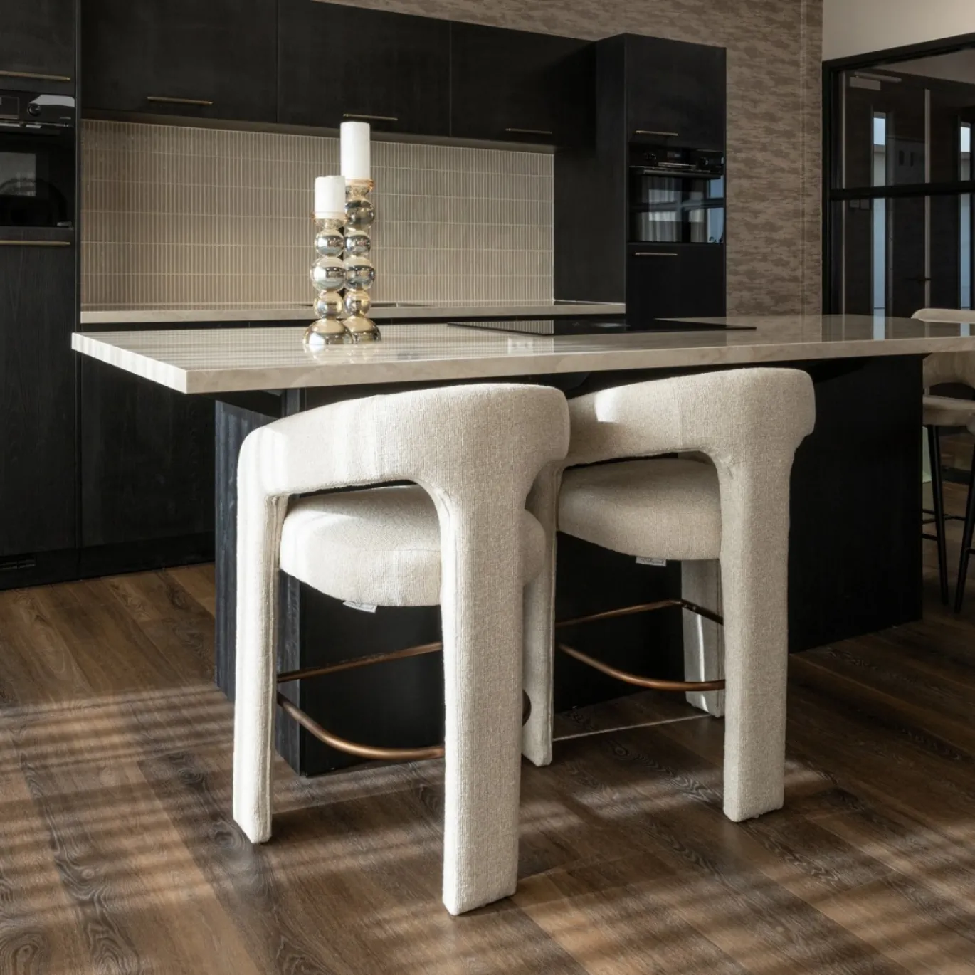 Richmond Barstoel Belle Beige
