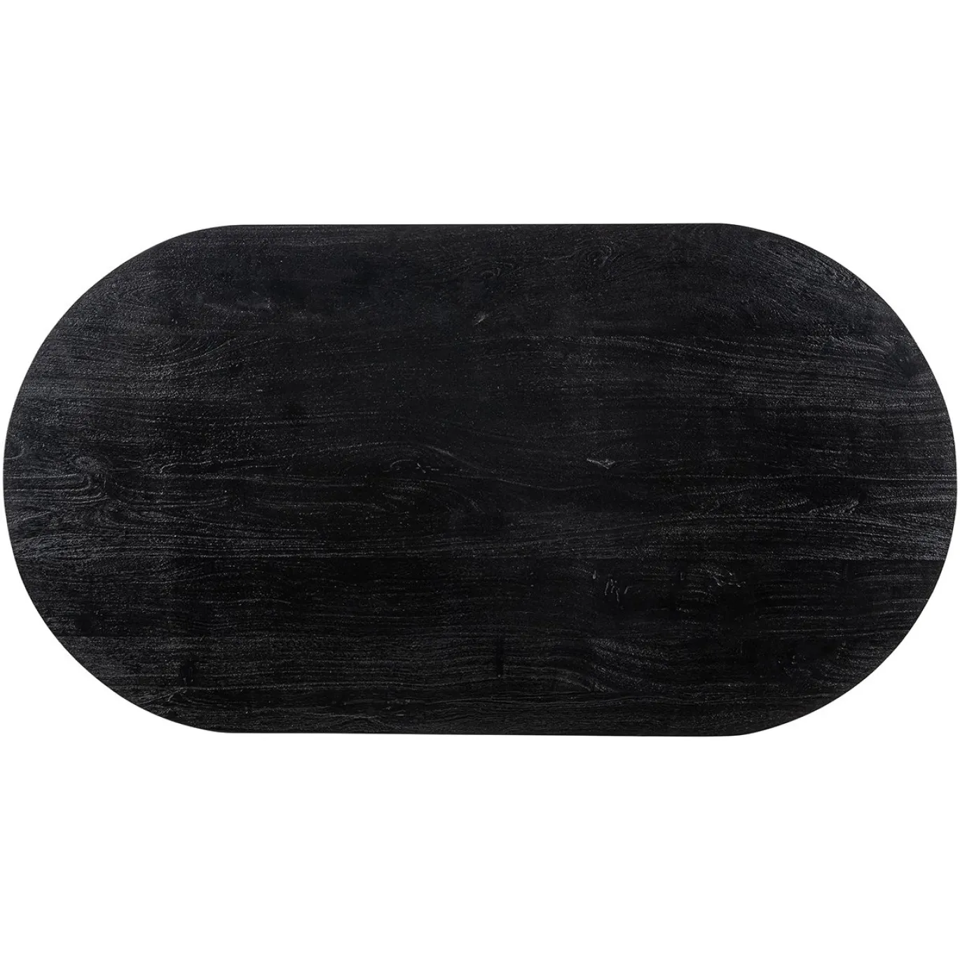 Richmond Bartafel Revelin Ovaal Zwart Mangohout 140cm