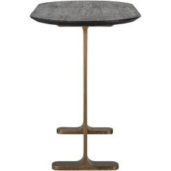 Richmond Bartafel Revelin Ovaal Zwart Mangohout 140cm