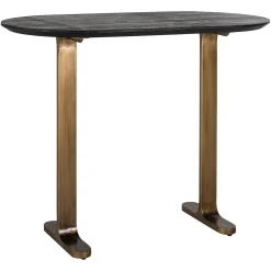 Richmond Bartafel Revelin Ovaal Zwart Mangohout 140cm