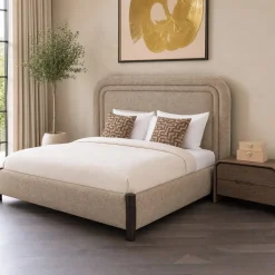 Richmond Bed Citadel Zand Tweed Exclusief Matras 160x200cm