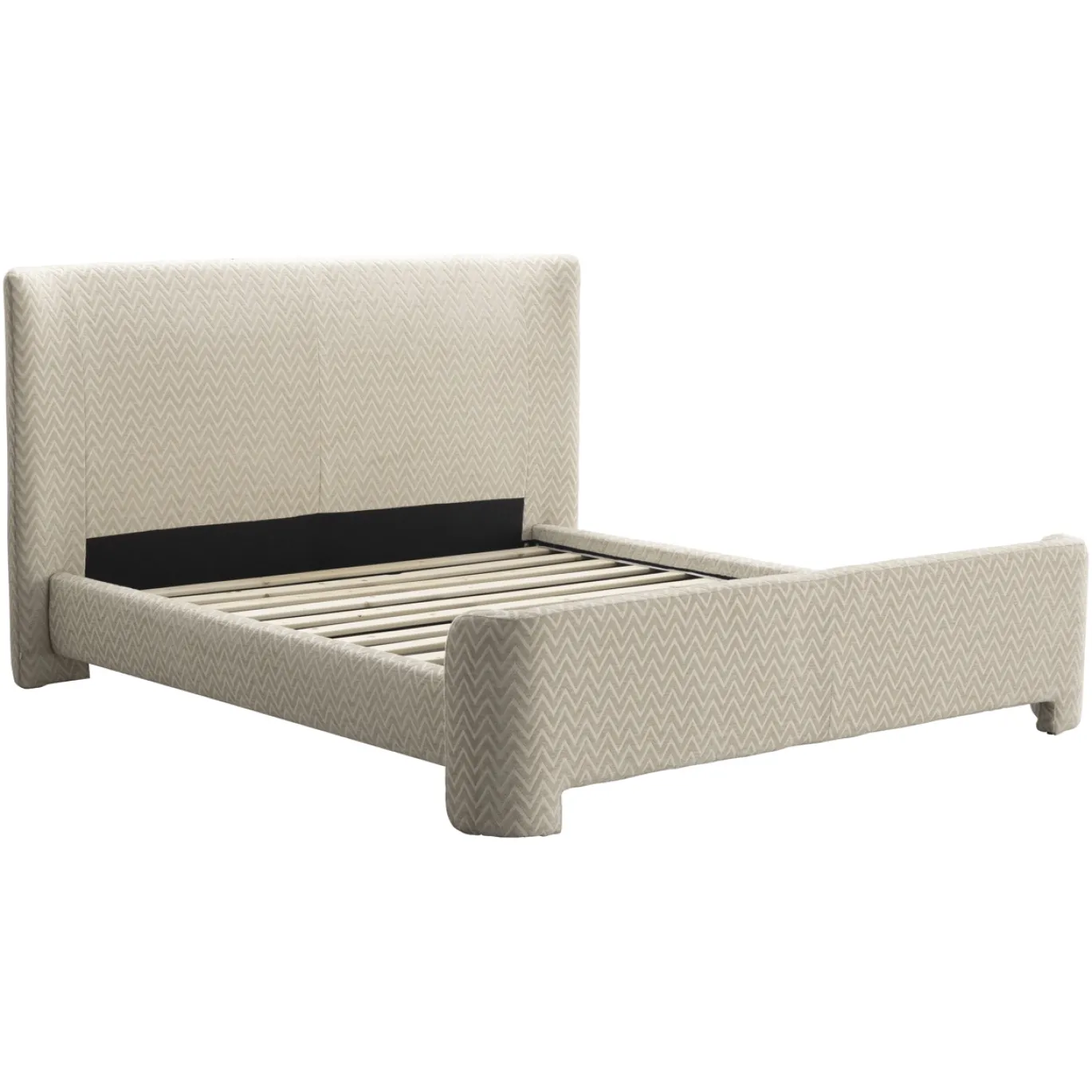 Richmond Bed Divana Beige Chevron 160x200cm