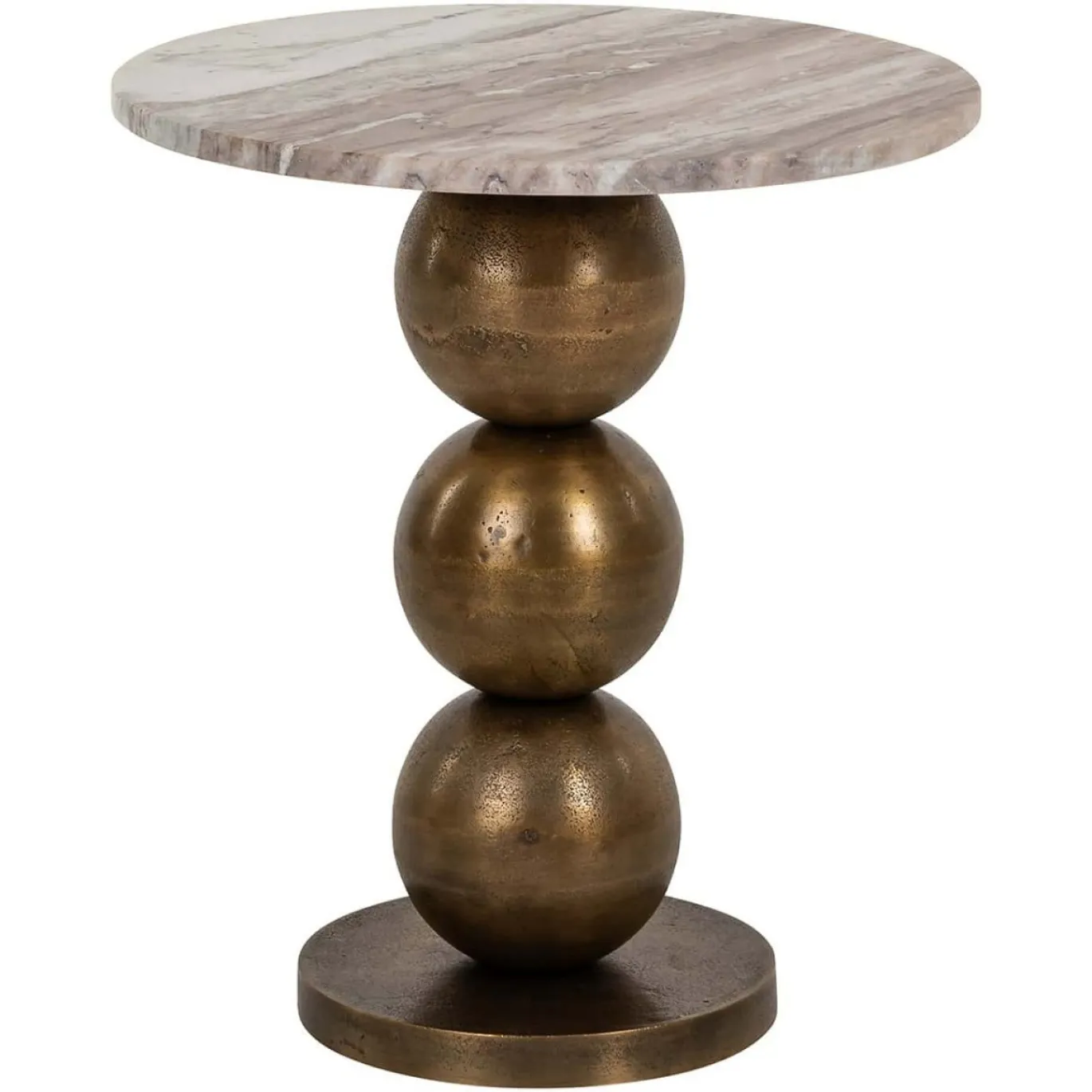 Richmond Bijzettafel Barley Toronto Marmer Ø45cm