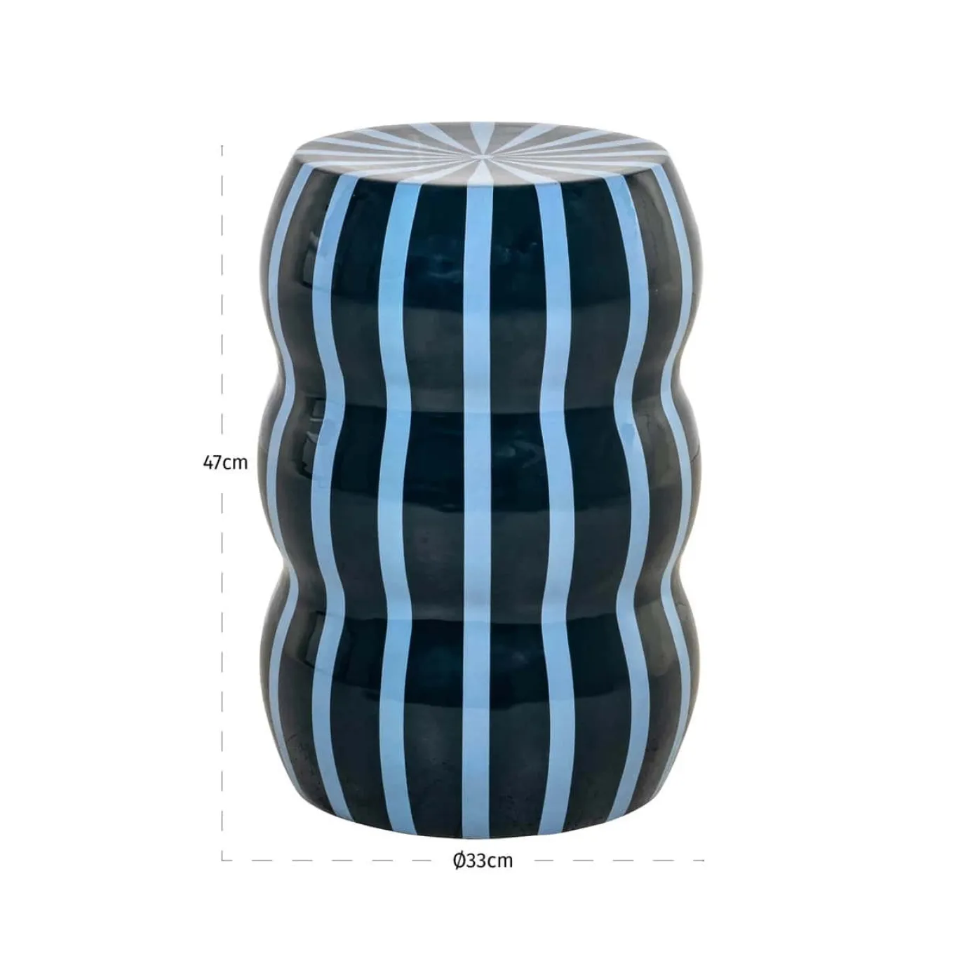 Richmond Bijzettafel Boyd Blauw
