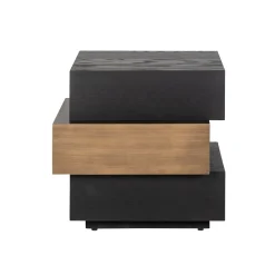 Richmond Bijzettafel Cambon Blok Dark Coffee