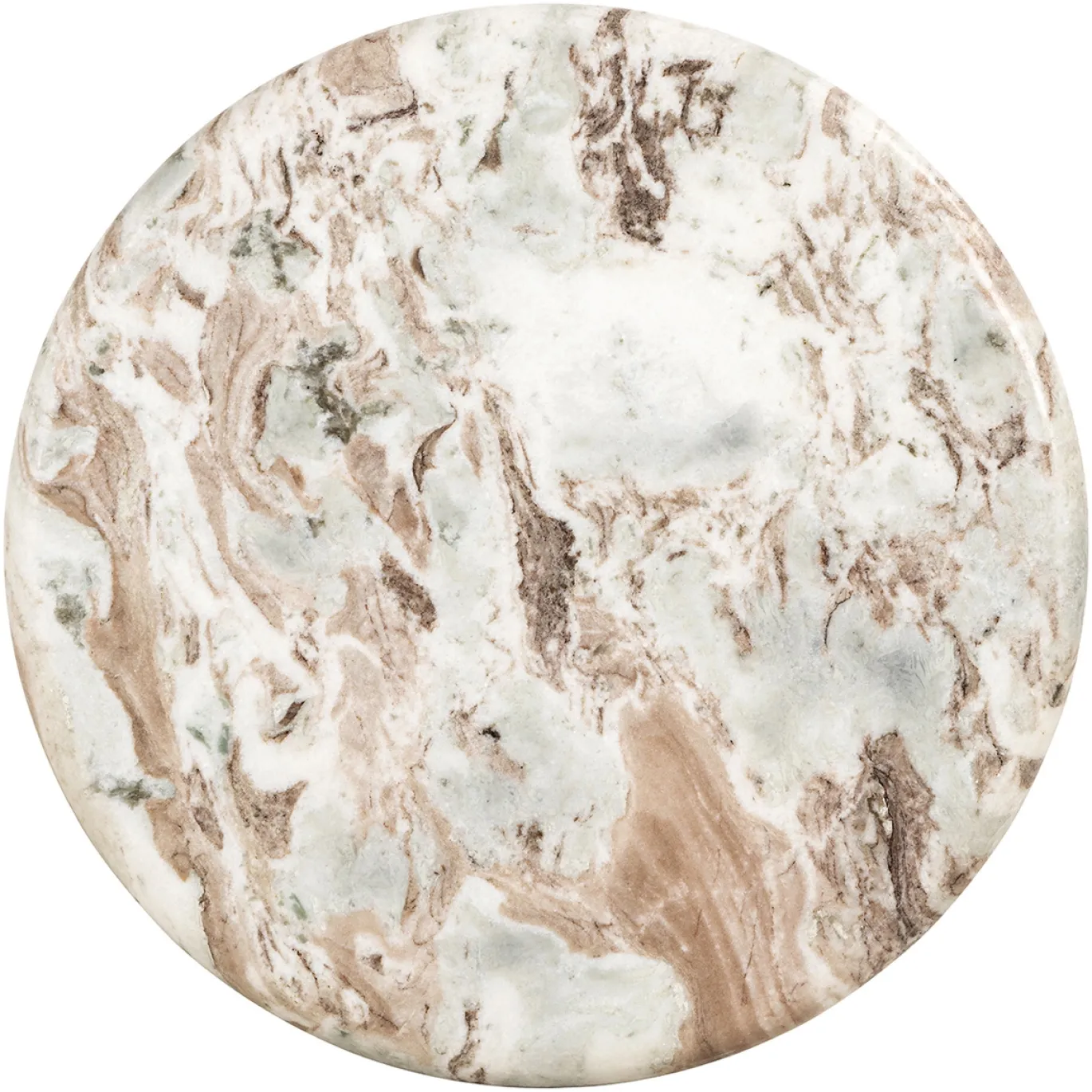 Richmond Bijzettafel Coronel Marmer Beige Ø50cm