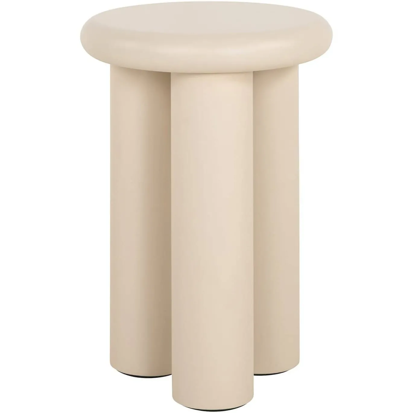 Richmond Bijzettafel Elbaz Beige Ø35cm