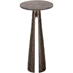Richmond Bijzettafel Eldora Brons Ø30cm