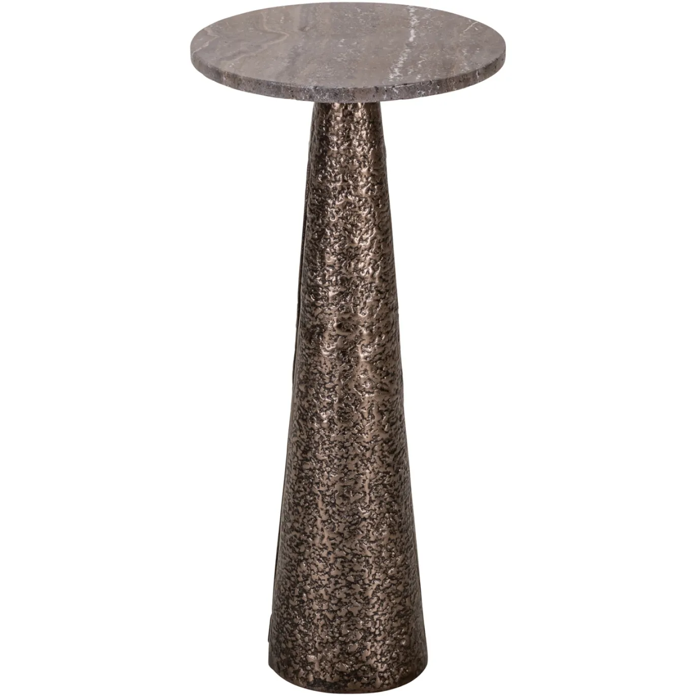 Richmond Bijzettafel Eldora Brons Ø30cm