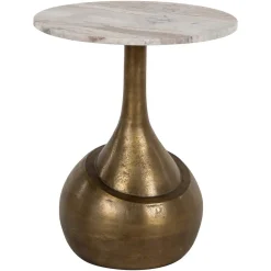 Richmond Bijzettafel Sia Toronto Marmer Ø47cm