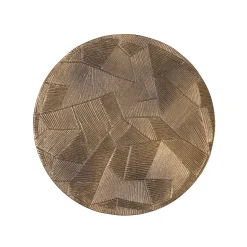 Richmond Bijzettafel Tulum Set Van 2 Brushed Goud