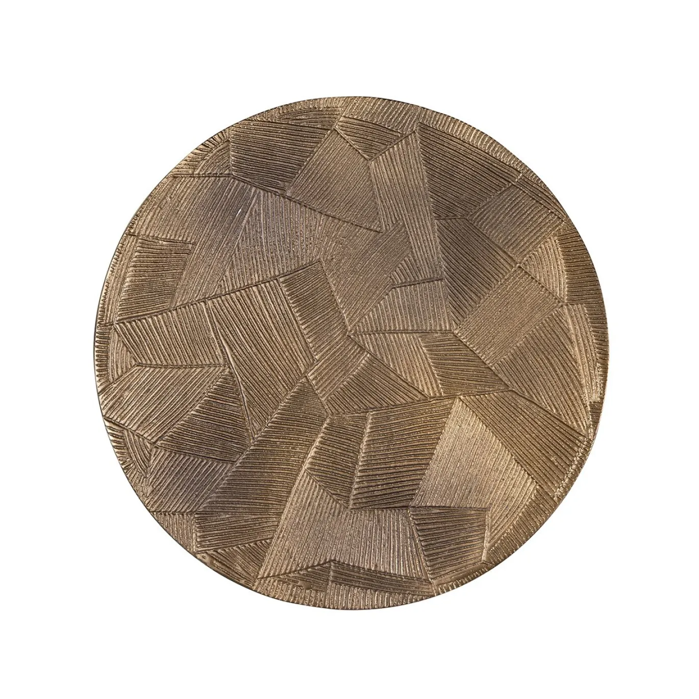 Richmond Bijzettafel Tulum Set Van 2 Brushed Goud