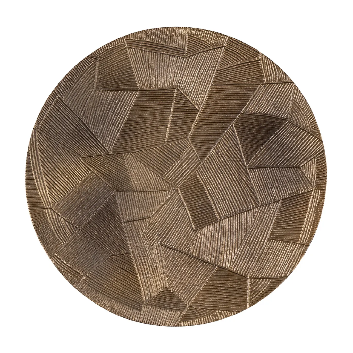 Richmond Bijzettafel Tulum Set Van 2 Brushed Goud