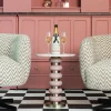 Richmond Bijzettafel Villeray Roze