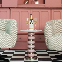 Richmond Bijzettafel Villeray Roze