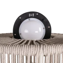 Richmond Buiten Vloerlamp Lunar Licht Beige