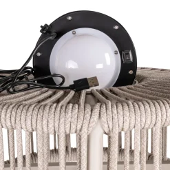 Richmond Buiten Vloerlamp Lunar Licht Beige