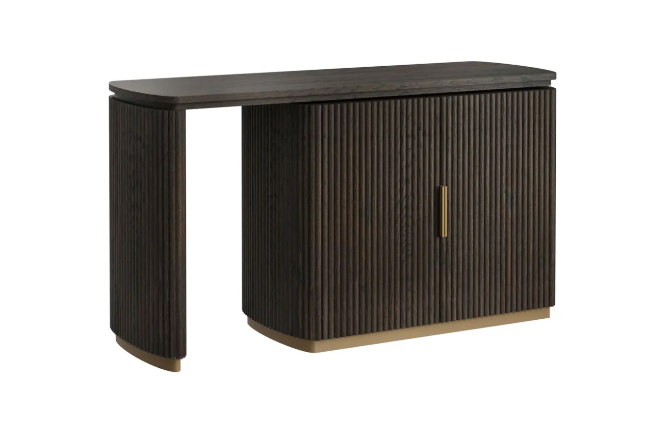Richmond Bureau Cambon Dark Coffee 134cm