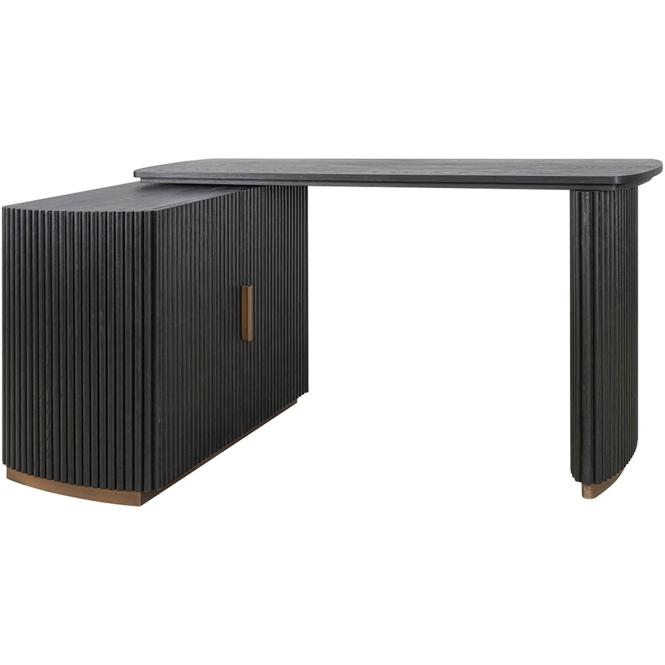 Richmond Bureau Cambon Dark Coffee 134cm