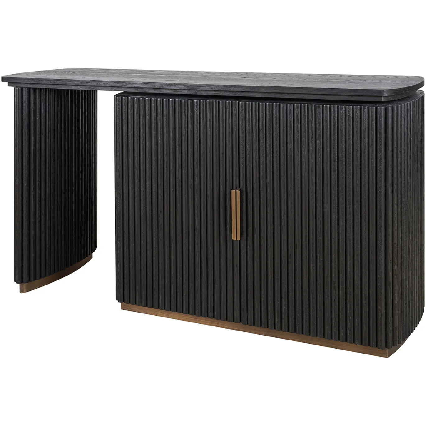 Richmond Bureau Cambon Dark Coffee 134cm
