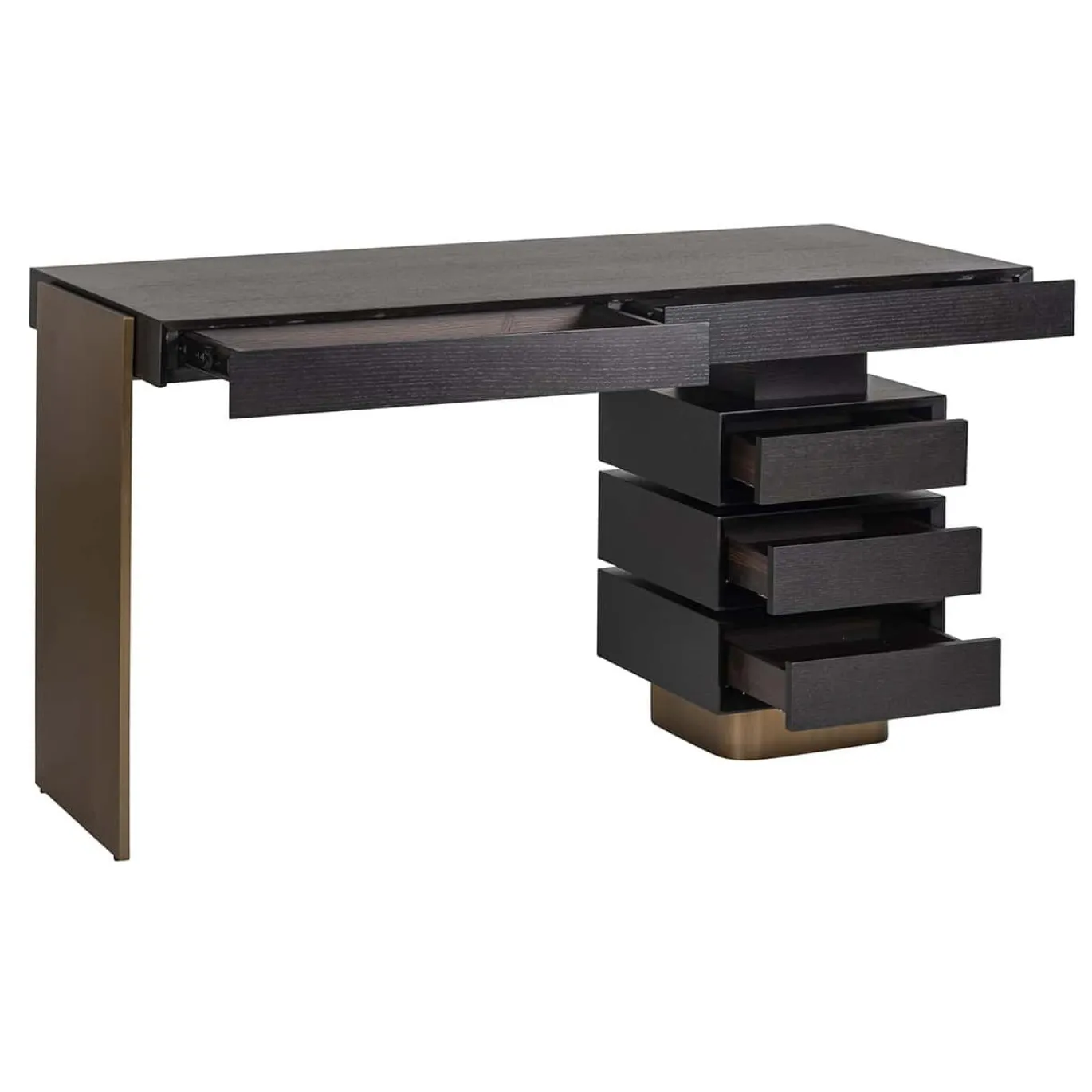 Richmond Bureau Connar Zwart 140cm