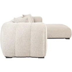 Richmond Chaise Longue Bank Novaro Naturel Fancy Rechts