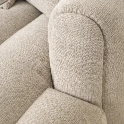 Richmond Chaise Longue Bank Novaro Naturel Fancy Rechts