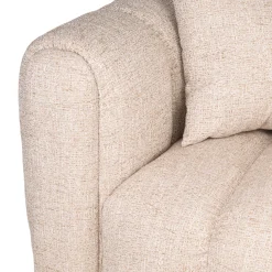 Richmond Chaise Longue Bank Novaro Cream Tweed Rechts