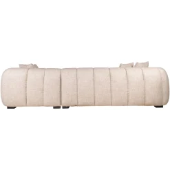 Richmond Chaise Longue Bank Novaro Cream Tweed Rechts