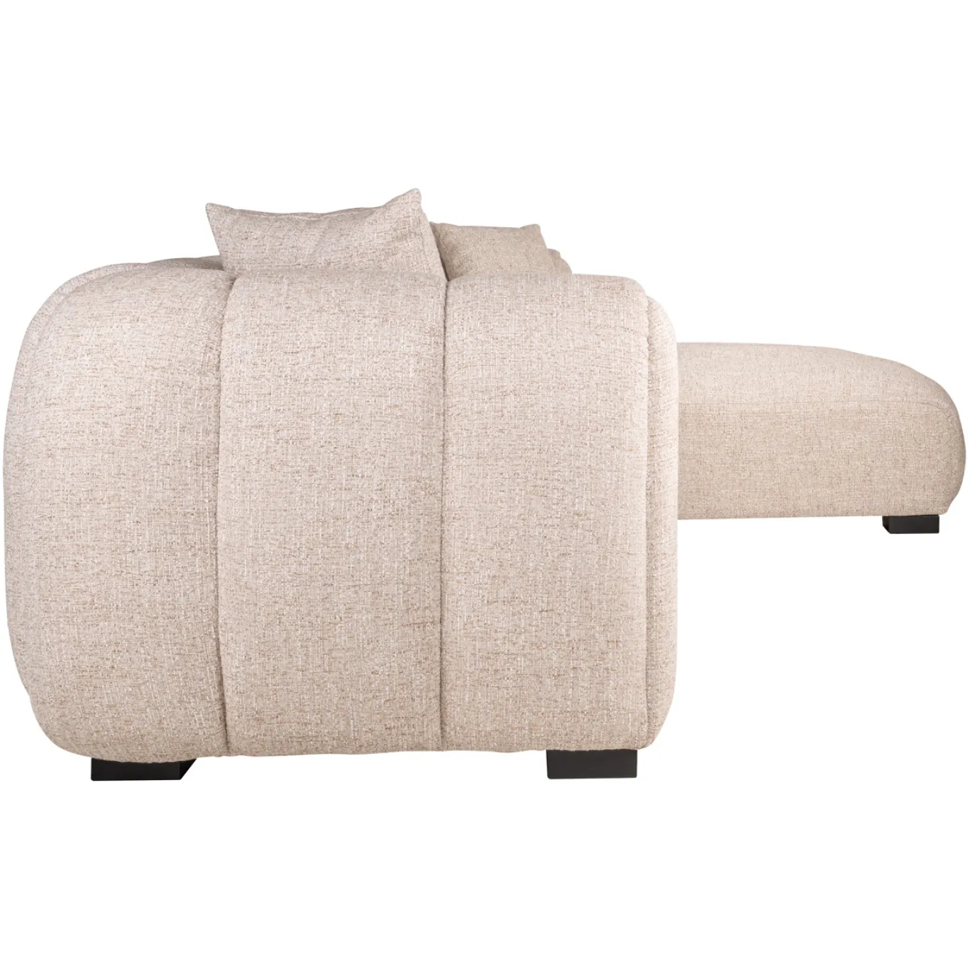 Richmond Chaise Longue Bank Novaro Cream Tweed Rechts