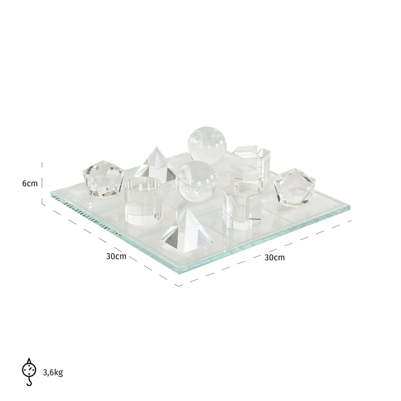 Richmond Deco Object Ami Glas