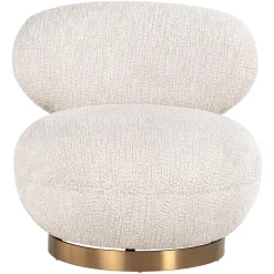 Richmond Draaifauteuil Jace Lovely Crème