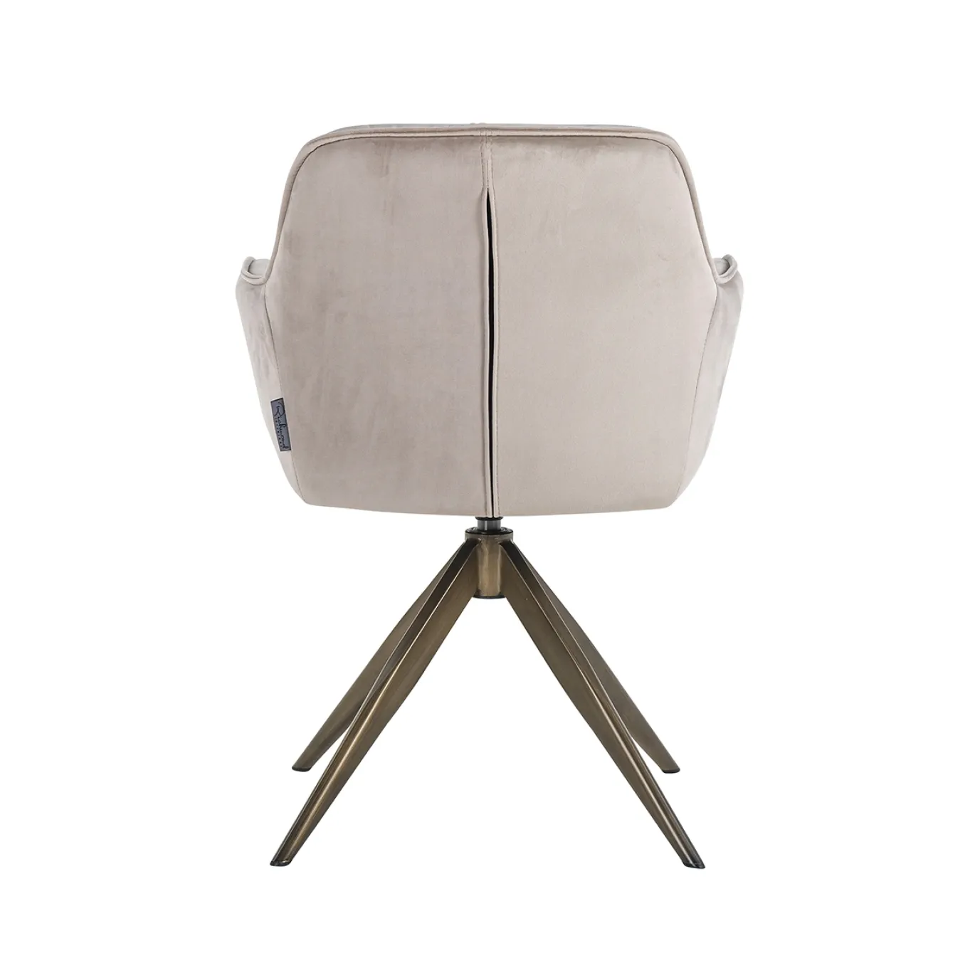 Richmond Draaistoel Aline Velvet Khaki
