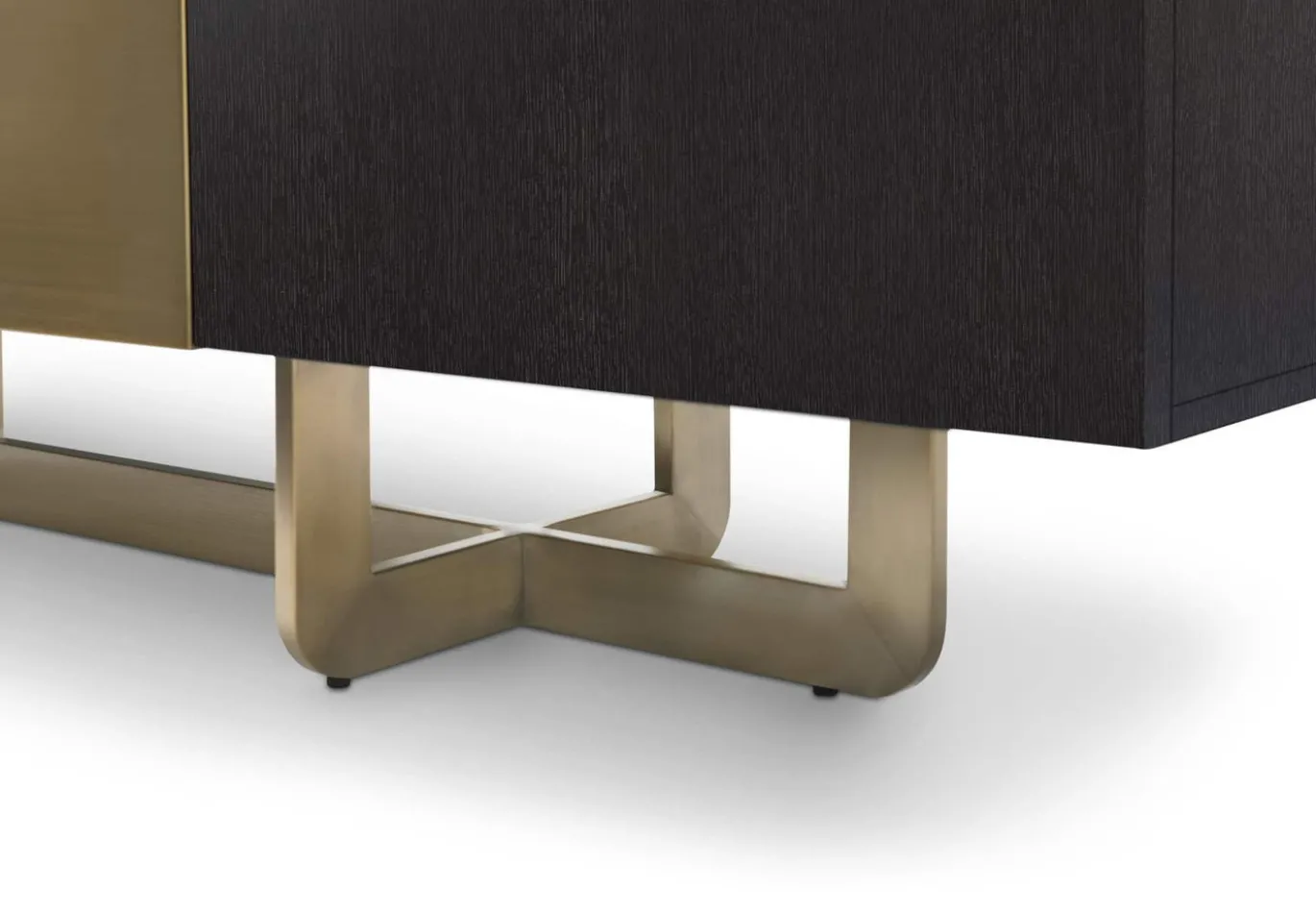 Richmond Dressoir Dax Zwart/Goud 220cm