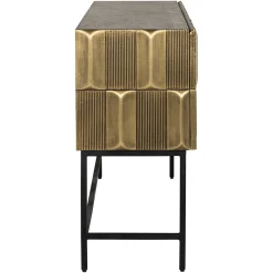 Richmond Dressoir Jaxx 2-Deurs 2-Lades Goud 160cm