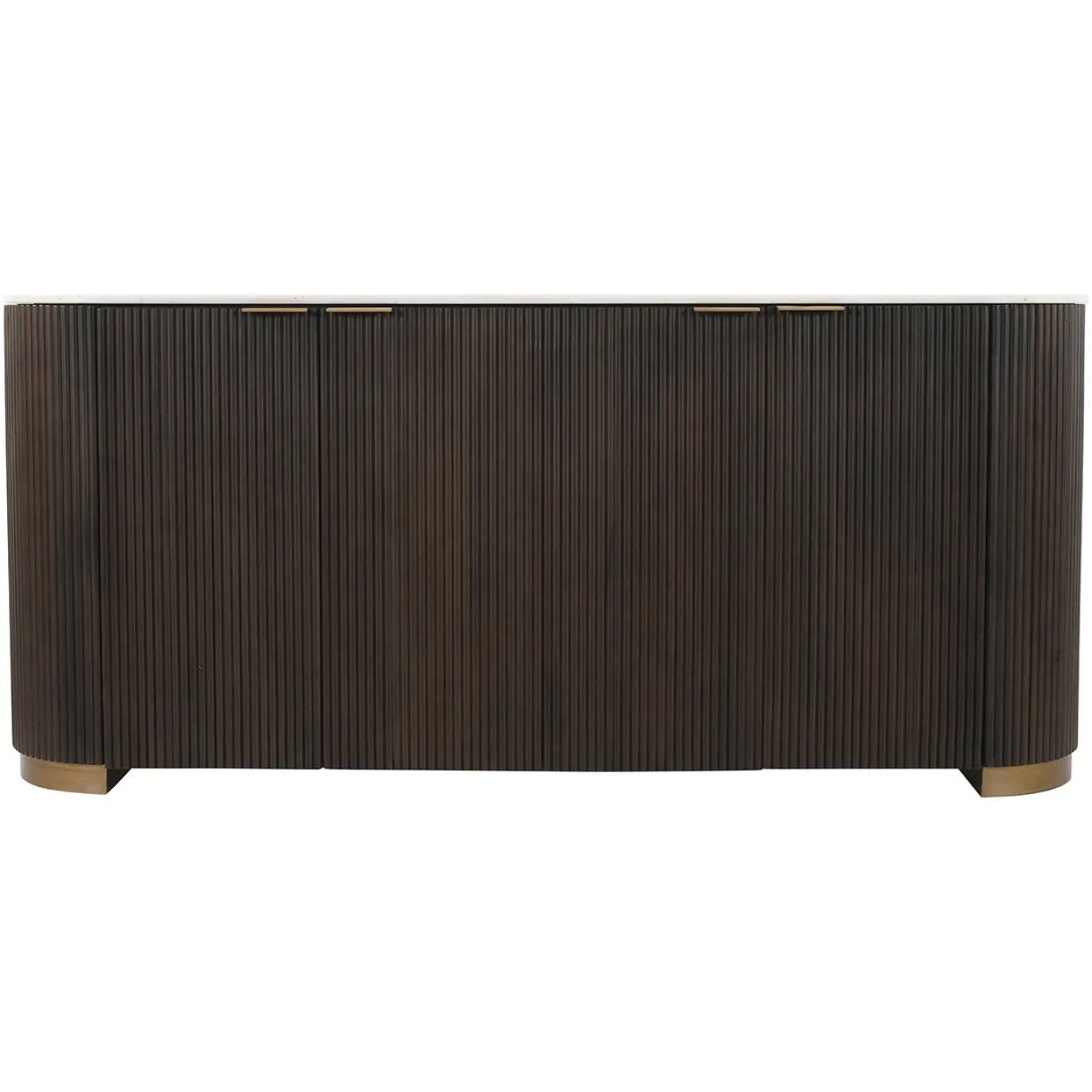 Richmond Dressoir Mayfield Marmer Wit/Bruin 180cm