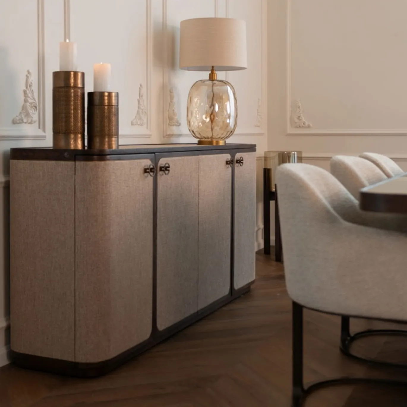 Richmond Dressoir Willox Beige 4-Deuren
