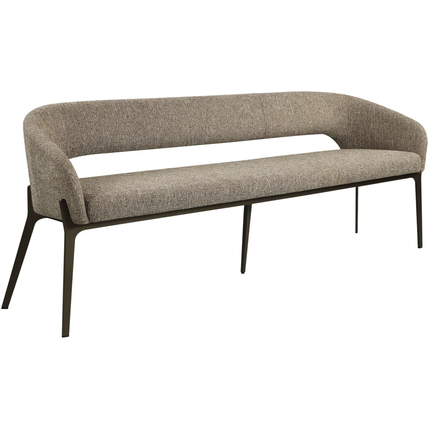 Richmond Eetkamerbank Kenzi Bruin Tweed