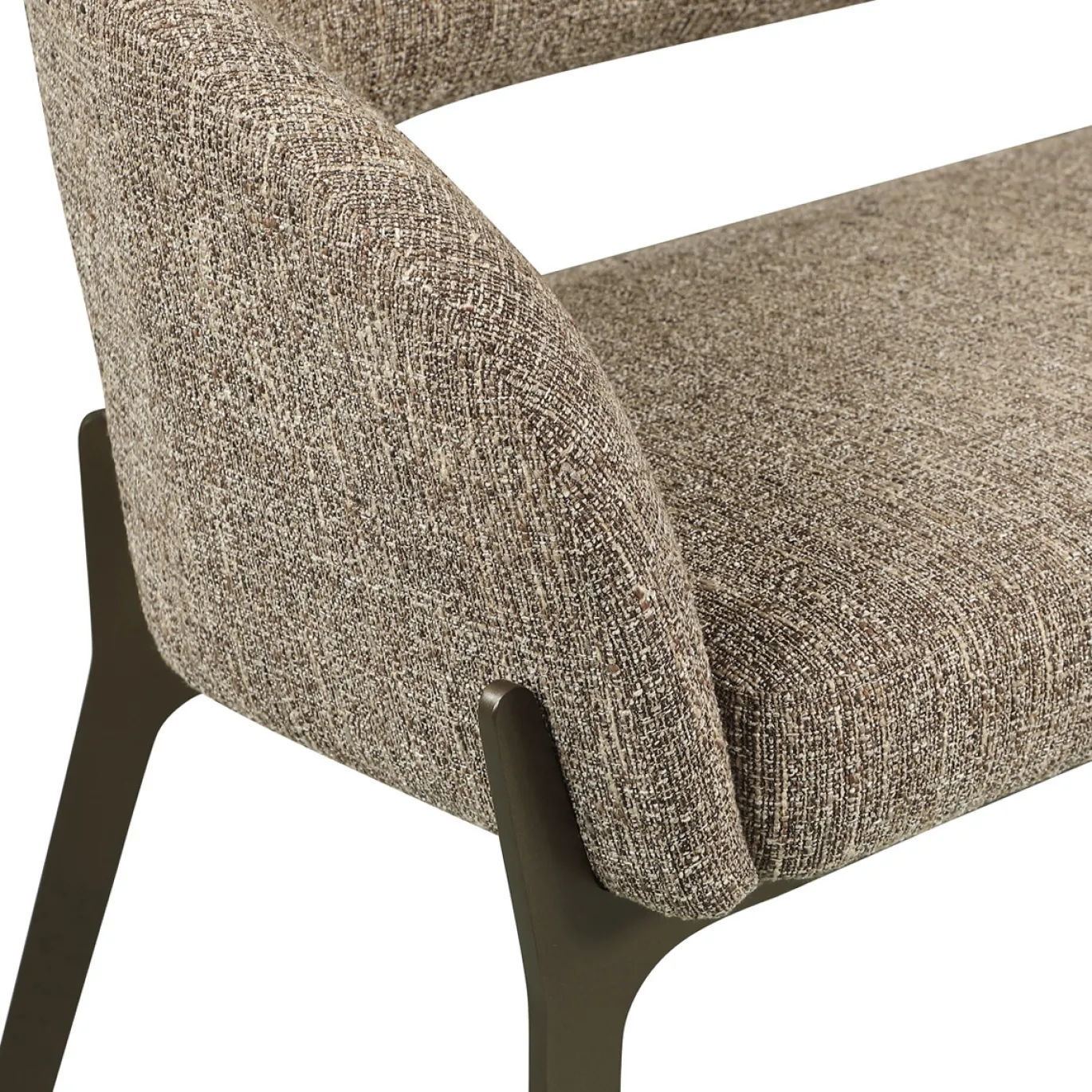 Richmond Eetkamerbank Kenzi Bruin Tweed