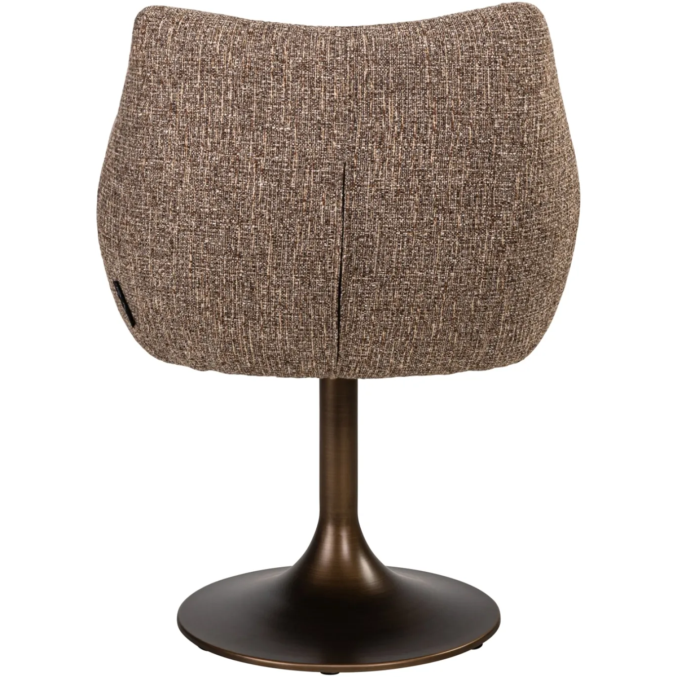 Richmond Eetkamerstoel Aldo Bruin Tweed Draaibaar