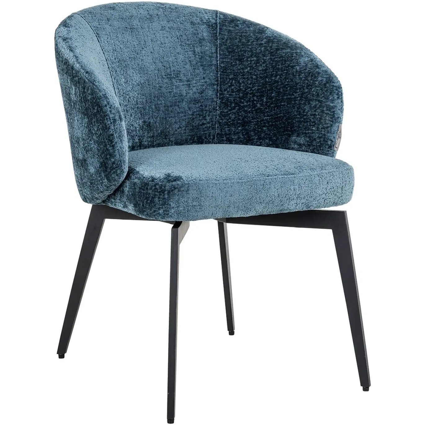 Richmond Eetkamerstoel Amphara Blauw Chenille FR