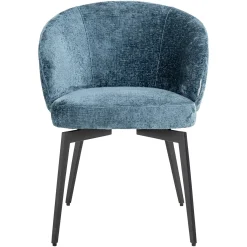 Richmond Eetkamerstoel Amphara Blauw Chenille FR