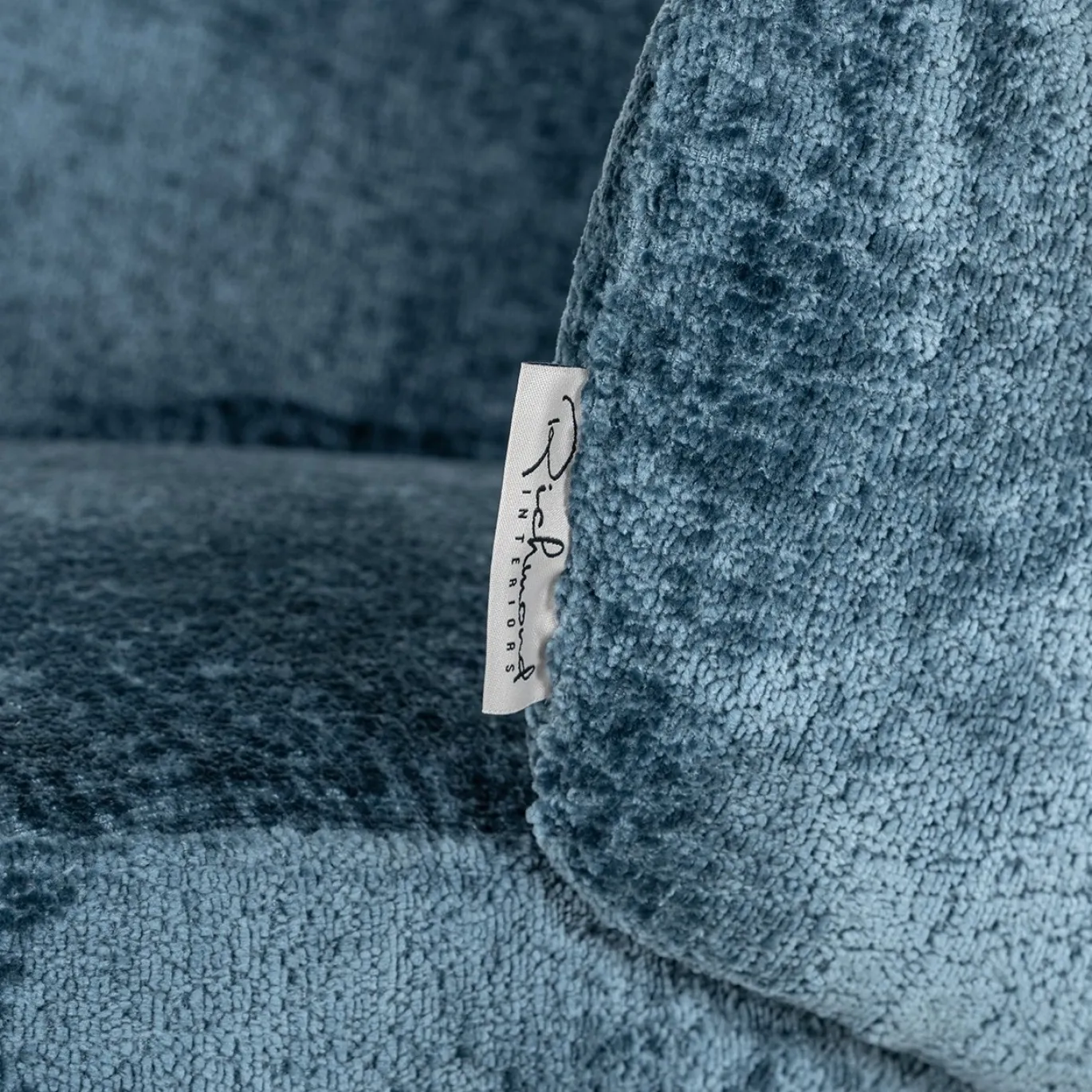 Richmond Eetkamerstoel Amphara Blauw Chenille FR