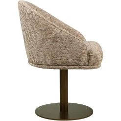 Richmond Eetkamerstoel Beverly Beige/Bruin Draaibaar