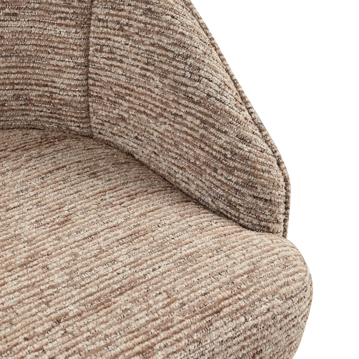 Richmond Eetkamerstoel Beverly Beige/Bruin Draaibaar