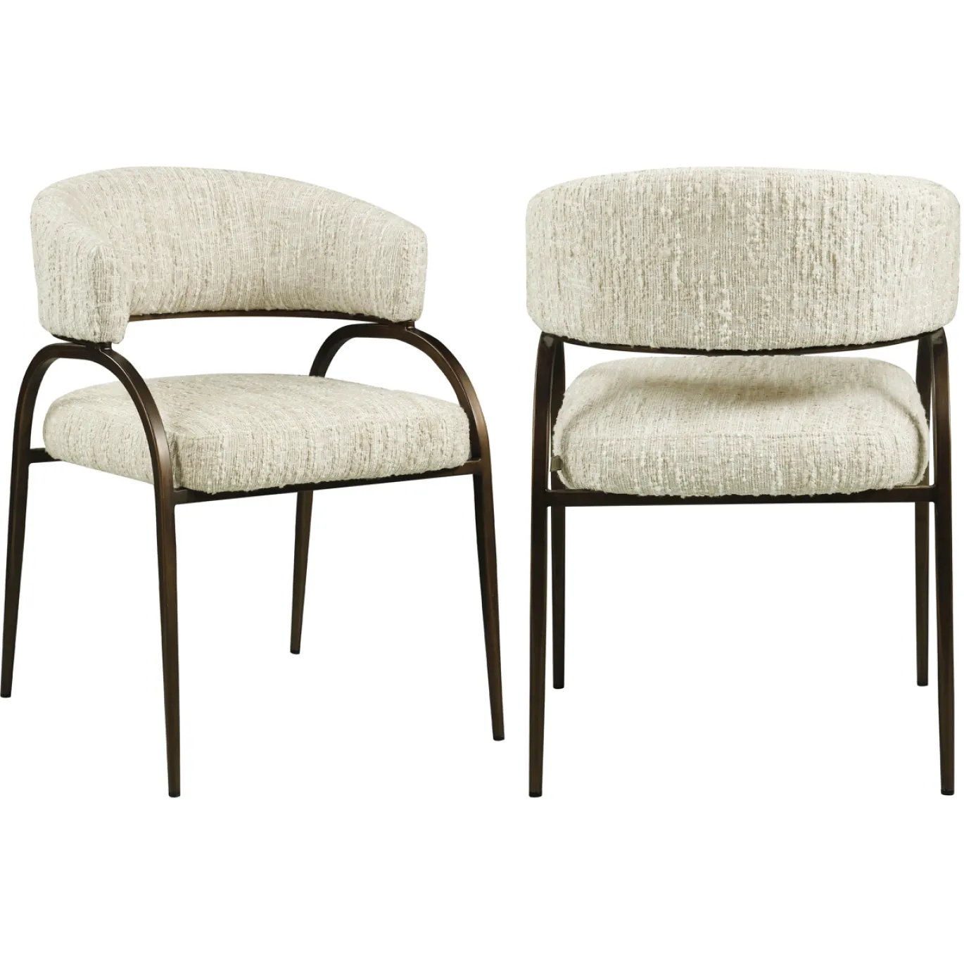 Richmond Eetkamerstoel Charda Beige Angora