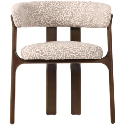Richmond Eetkamerstoel Contigo Naturel Print Geo